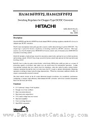 HA16121FP datasheet pdf Hitachi Semiconductor
