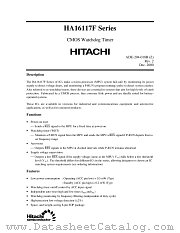 HA16117FPAJ datasheet pdf Hitachi Semiconductor