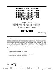 HB288160A5 datasheet pdf Hitachi Semiconductor