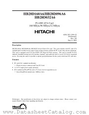 HB28D032A6 datasheet pdf Hitachi Semiconductor
