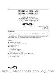 HN58X24256FPIAG datasheet pdf Hitachi Semiconductor