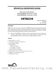 HN58X24128FPI datasheet pdf Hitachi Semiconductor