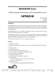 HD404829R datasheet pdf Hitachi Semiconductor