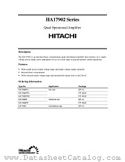 HA17902 SERIES datasheet pdf Hitachi Semiconductor