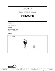2SC4913 datasheet pdf Hitachi Semiconductor