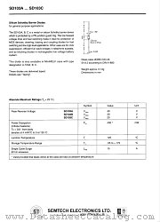 SD103C datasheet pdf Honey Technology
