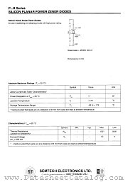 P5V6B datasheet pdf Honey Technology