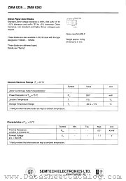 ZMM5249 datasheet pdf Honey Technology