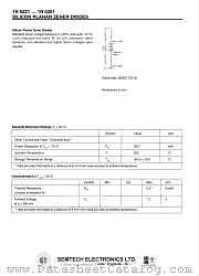 1N5260 datasheet pdf Honey Technology