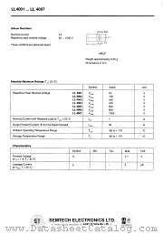LL4004 datasheet pdf Honey Technology