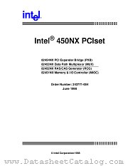 82451NX datasheet pdf Intel
