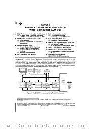 80960SB datasheet pdf Intel