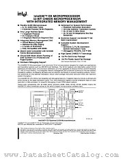 INTEL386 DX datasheet pdf Intel
