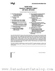 28F320S5 datasheet pdf Intel