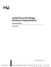 21050 datasheet pdf Intel