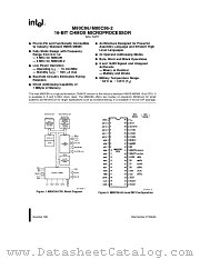 M80C86 datasheet pdf Intel