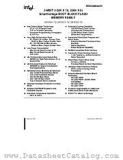 28F200BV-B datasheet pdf Intel