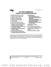 8XC196NP datasheet pdf Intel