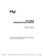 87C196LB datasheet pdf Intel
