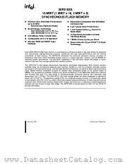 28F016XS datasheet pdf Intel