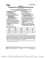 8XC51FX datasheet pdf Intel