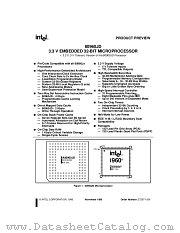 80960JD datasheet pdf Intel
