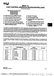 8751H-8 datasheet pdf Intel