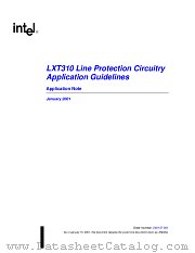 LXT310 datasheet pdf Intel