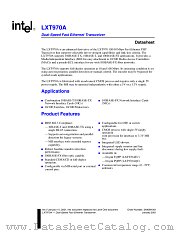 LXT970A datasheet pdf Intel