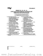 80960CF-25 datasheet pdf Intel