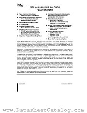 28F010 datasheet pdf Intel