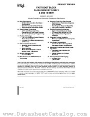 28F160F3 datasheet pdf Intel