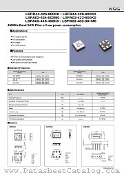 LSFA02-434-002M0 datasheet pdf American KSS