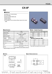 CX-5F datasheet pdf American KSS