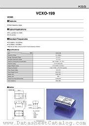VCXO-199 datasheet pdf American KSS