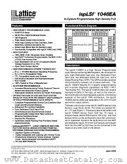 ISPLSI1048EA datasheet pdf Lattice Semiconductor