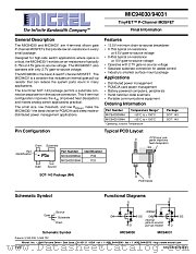 MIC94030/94031 datasheet pdf Micrel Semiconductor