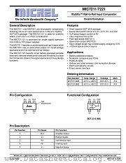MIC7211/7221 datasheet pdf Micrel Semiconductor