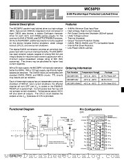 MIC58P01 datasheet pdf Micrel Semiconductor