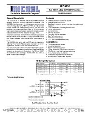 MIC5250 datasheet pdf Micrel Semiconductor