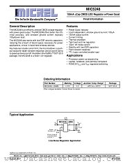 MIC5248 datasheet pdf Micrel Semiconductor
