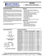 MIC5209 datasheet pdf Micrel Semiconductor
