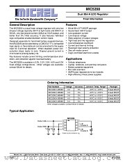 MIC5208 datasheet pdf Micrel Semiconductor