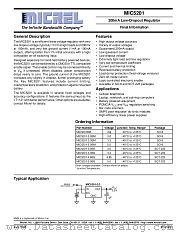 MIC5201 datasheet pdf Micrel Semiconductor