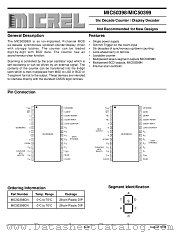 MIC50398/MIC50399 datasheet pdf Micrel Semiconductor