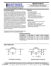 MIC29710/29712 datasheet pdf Micrel Semiconductor