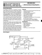 MIC2950/2951 datasheet pdf Micrel Semiconductor