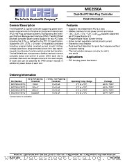 MIC2590A datasheet pdf Micrel Semiconductor