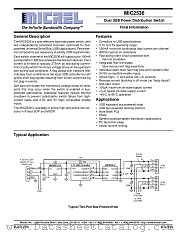 MIC2536 datasheet pdf Micrel Semiconductor