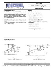 MIC2171 datasheet pdf Micrel Semiconductor